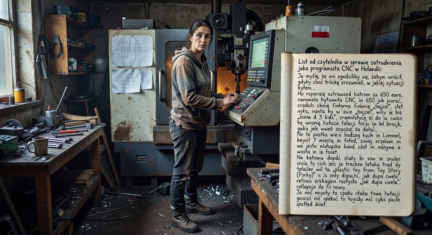 Spóźnienia do pracy przez życie w lesie: Czytelnik Taonet.pl marzy o powrocie do holenderskiego pracodawcy